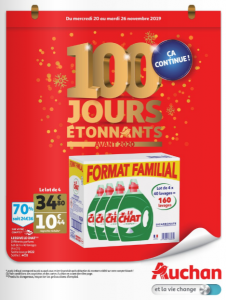 Optimisation du catalogue Auchan du 20/11/2019 au 26/11/2019