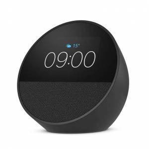 Réveil intelligent avec son vibrant et Alexa Nouveau Echo Spot (édition 2024) -Noir à 49.99 €