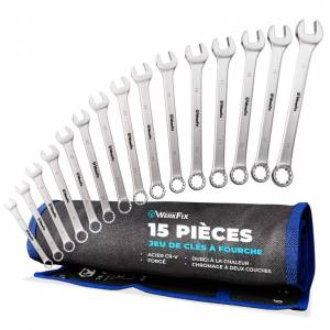 Jeu de 15 clés plate avec sacoche (Vendeur tiers) à 20.6 €