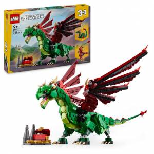 [Carte Pass] -10% sur les jouets du catalogue, ex : LEGO Creator 3-en-1 (31161) Le Dragon médiéval - 715 pièces (via 8,38 € de fidélité) à 33.52 €