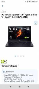 PC Portable 15.6