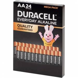 Lot de 24 piles duracell LR03 ou LR06 à 9.88 €