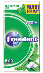 Optimisation Chewing-gum Freedent chez Auchan