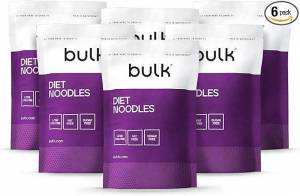 Lot de 6 Sachets de Nouilles hypocaloriques Bulk Diet Udon Noodles - 6 X 200g (5,93€ en Prévoyez & économisez) à 6.24 €