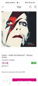 Sélection de vinyles à 19.99 €