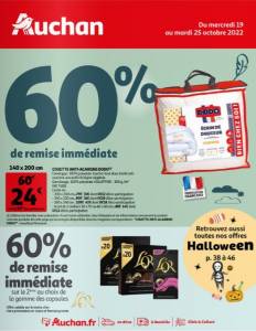 Optimisation catalogue Auchan du 19/10/2022 au 25/10/2022