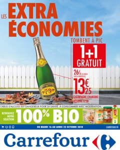 Optimisation du catalogue Carrefour du 16/10/2018 au 22/10/2018