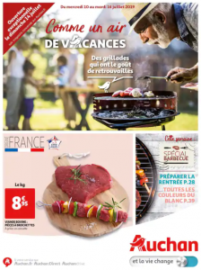 Optimisation du catalogue Auchan du 10/07/2019 au 16/07/2019