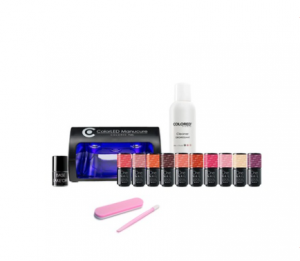 Kit complet semi permanent avec 10 vernis 49,90€ au lieu de 234€