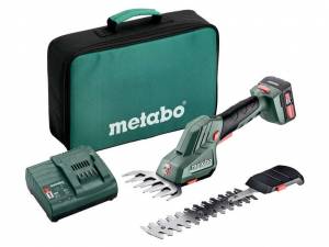 Outils 2 en 1 Taille-haies/Cisaille à gazon sans fil 12V Metabo PowerMaxx SGS 12 Q - Lame interchangeable, 1 batterie 2.0Ah, Chargeur à 39.95 €