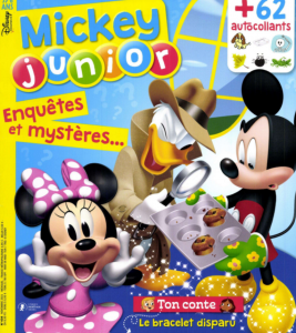 Abonnement mickey junior 12 mois pour 29,90€ au lieu de 59,40€