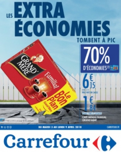 Optimisation du catalogue Carrefour du 03/04/2018 au 09/04/2018