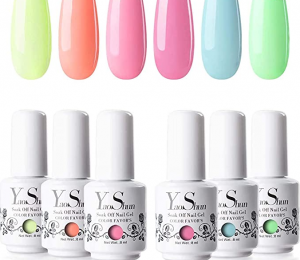 6 Vernis semis permanant 5,74€ au lieu de 12,99€