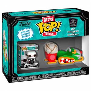 Funko Bitty POP! Figurine Jack Skellington avec motoneige Cauchemar avant Noël Disney Jack à 3.49 €