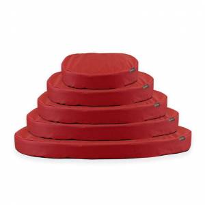 Coussin Corbeille Imperméable Rouge pour Chiens - Taille S à 6 €