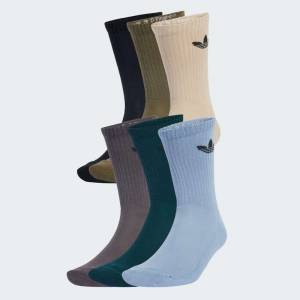 Lot de 6 Paires de Chaussettes Rembourrées Adidas Trefoil - Tailles 31 à 48 à 13.8 €