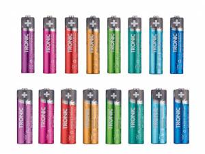 Pack de 8 Piles Tronic AA ou AAA rechargeables à 6.99 €