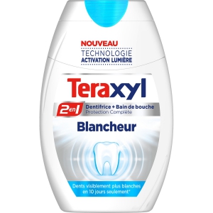 Dentifrice 2 en 1 blancheur Teraxyl pas cher ( Valable partout ) 