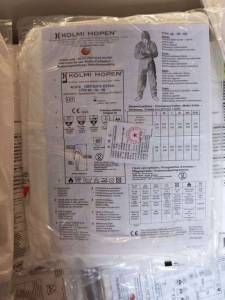 Combinaison de travail jetable à 0.5 €