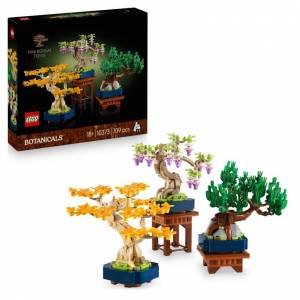 LEGO Botanical Collection 10373 - Mini Bonsai Trees, 3 Plantes Artificielles avec Supports : Ginkgo, Pin Noir & Glycine, 709 pièces à 47.34 €