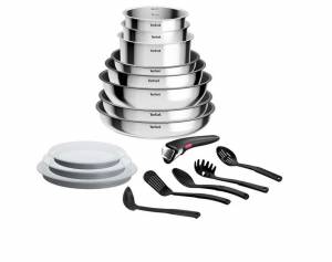 Batterie de cuisine Tefal Ingenio Cook Eat L881SR04 - 17 pieces à 109.99 €