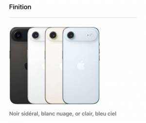 Smartphone Apple iPhone Air 256Go à 1099 €