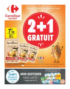 Optimisation du catalogue Carrefour market du 20/02/2018 au 04/03/2018