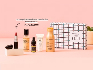 Rouge à lévre M.A.C + Déodorant Schmidt’s + 9 numéros magazine ELLE + 10,00€ OFFERT avec votre Birchbox de septembre !