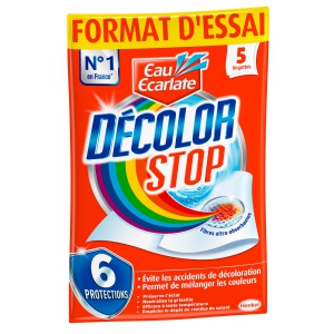 Lingettes anti décoloration Decolor Stop pas cher ( Valable partout )
