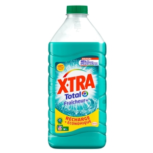 Lessive Liquide Fraîcheur+ X-tra pas cher ( Valable partout ) 