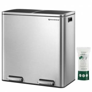 Poubelle à Double Compartiment - 2 x 30L (Vendeur tiers) à 99.99 €