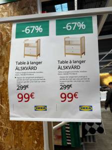 Table a langer - IKEA Plaisir (78) à 99 €