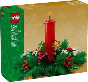 LEGO Iconic 40743 Centre de Table de Noël à 30.99 €