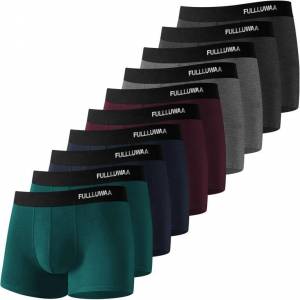 Lot de 10 Boxers Fullluwaa Homme Coton, Confortable et Doux (Vendeur Tiers) à 28.49 €