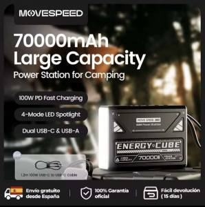 Batterie externe Movespeed z70 pro (version 140w) à 58.69 €