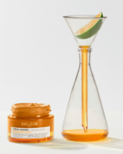 Echantillon de la crème ambrée mandarine verte Decleor