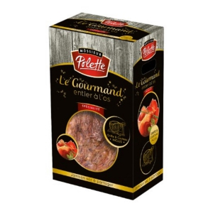 Jambon sec entier à l'os Môssieur Polette (5kg) à 7,70€ au lieu de 59,00€ 