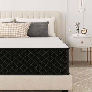 Matelas hybride PurrJoys - 140x200cm, épaisseur 25cm avec ressort ensachés (vendeur tiers) à 117.36 €