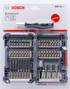 Coffret 44 pièces vissage + tournevis Pick & Click BOSCH à 20 €