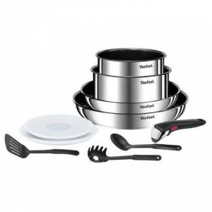 Batterie de cuisine Tefal Ingenio Emotion L897AS04 - 10 pièces, Tous feux dont induction (+2,50€ offerts en RP) - Vendeur Boutique Tefal à 49.99 €
