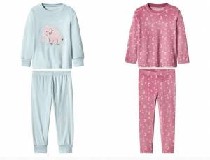 Pyjama en peluche petite fille Lupilu (2 a 8 ans) à 4.99 €