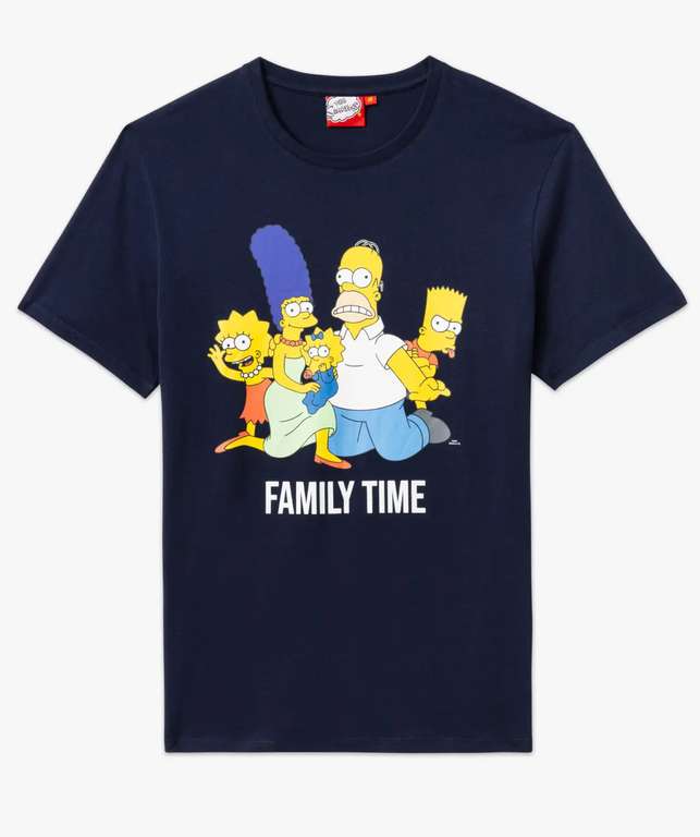 T-shirt imprimé The Simpson's - Du XS au 3XL à 6.49 €