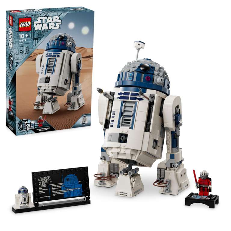 LEGO Star Wars 75379 : R2D2 (via 13,98€ de fidélité) à 55.92 €
