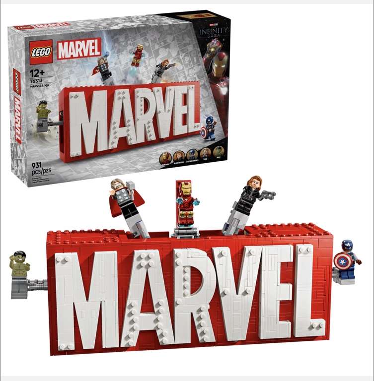 LEGO Marvel Logo Marvel 76313 à 68.9 €