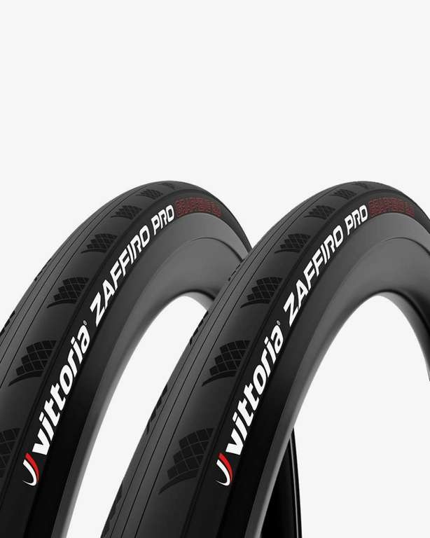 Pack de 2 pneus Vittoria Zaffiro Pro Graphene 2.0 noir - 2 unités à 34.95 €