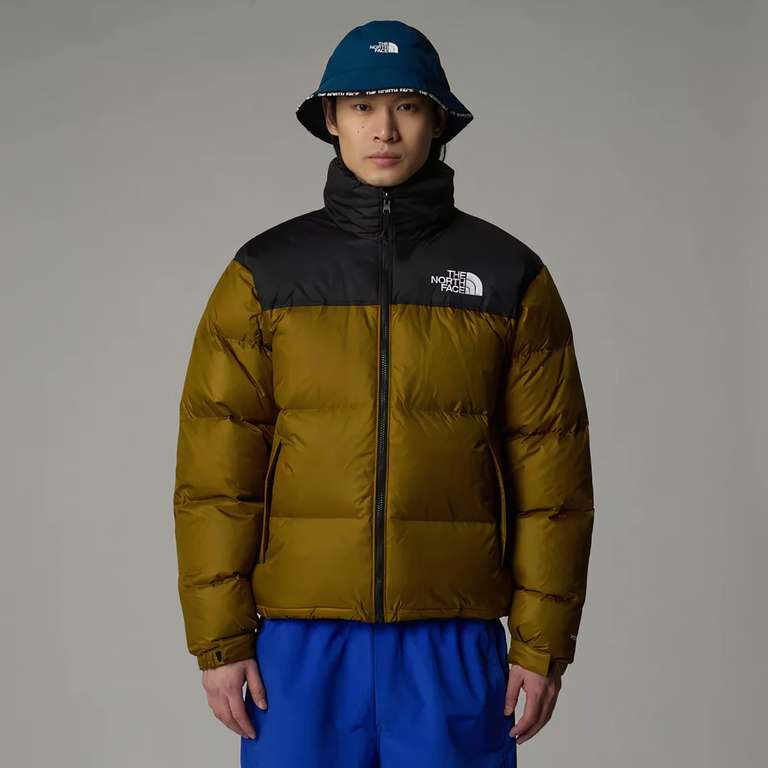 Doudoune 1996 Retro Nuptse, DWR, vert et noir - Tailles S & XL à 134.99 €