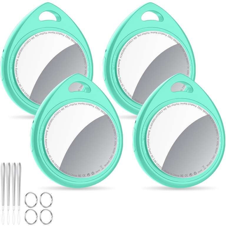 Lot de 4 traceurs Bluetooth Qcoq iOS (Vendeur tiers) à 19.99 €