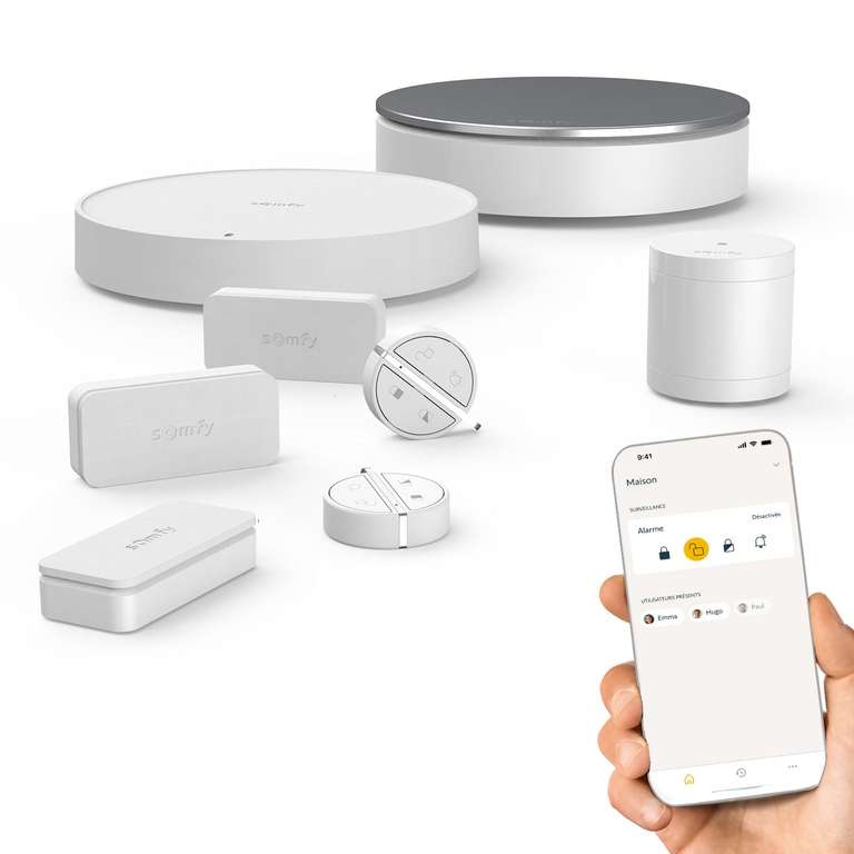 Alarme Somfy 1875280 - Home Alarm Essential [coupon] à 389.2 €