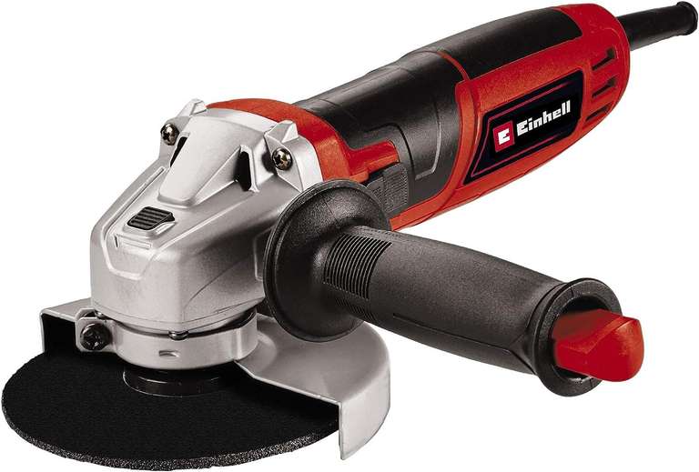 Meuleuse d'angle Einhell TC-AG 125/850 (850 W, protection de disque de coupe de 125 mm de diamètre, protection anti redémarrage) à 24.78 €