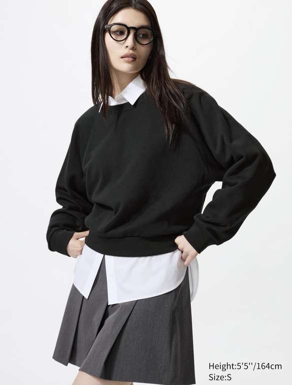 Sweat court Uniqlo à 12.9 €